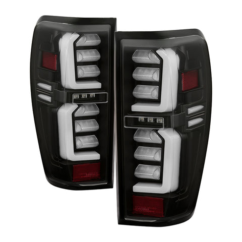 Spyder GMC Sierra 19-20 Incandescent Bulb Model Only LED Tail Lights - Black ALT-YD-GS19-LED-BK - 5000286