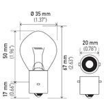 Hella Bulb 660 12V 60W Ba20S B11 - 660