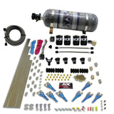 Nitrous Express Pro-Shk/Gas 4 Solenoids Nitrous Kit (250-650HP) w/Composite Bottle - 92006-12