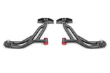 BMR 10-14 Ford Mustang / Shelby GT500 Non-Adj. Lower A-Arms (Poly/Delrin) - Black Hammertone - AA754H