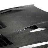 Seibon 2017-2018 Nissan GTR R35 GTII-Style Carbon Fiber Hood - HD17NSGTR-GTII