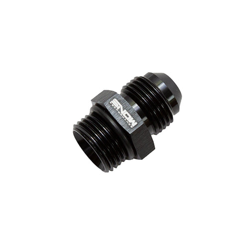 Snow -8 ORB to -8AN Straight Fitting (Black) - SNF-60808