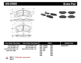 StopTech Performance 90-98 Buick Skylark / 90-98 Pontiac Grand Am Front Brake Pads - 309.05060