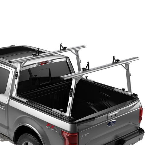 Thule TracRac SR Sliding Overhead Truck Rack - Full Size (RACK ONLY/Req. SR Base Rails) - Silver - 43002XT