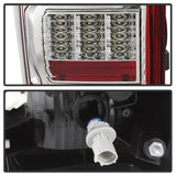 xTune 16-18 Toyota Tacoma Light Bar LED Tail Lights - Chrome (ALT-JH-TTA16-LBLED-C) - 9041709