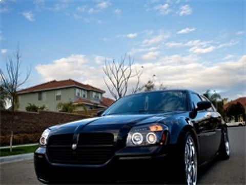 Spyder Dodge Magnum 05-07 Projector Headlights CCFL Halo LED Blk PRO-YD-DMAG05-CCFL-BK - 5009852