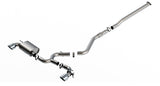 Borla 22-23 Hyundai Kona N 2.0L 4 CYL. Turbo AT/MT ATAK Catback Exhaust Bright Chrome - 140926