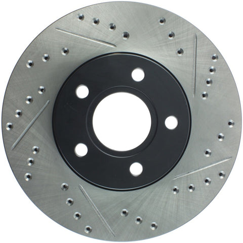 StopTech Slotted & Drilled Sport Brake Rotor - 127.61100L