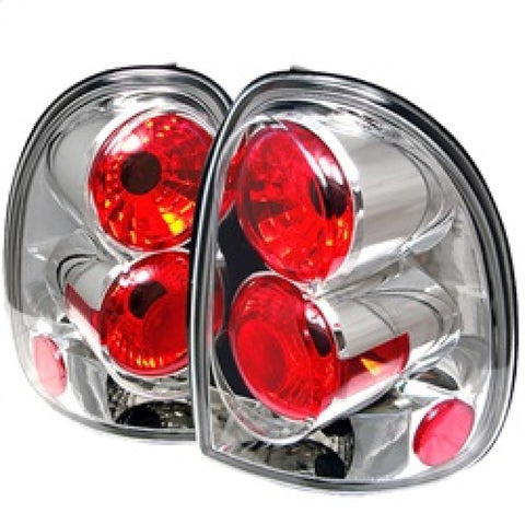 Spyder Dodge Caravan/Grand Caravan 96-00Euro Style Tail Lights Chrome ALT-YD-DC96-C - 5002242