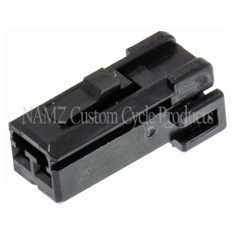 NAMZ AMP Multilock 2-Position Female Wire Plug Housing (HD 73152-96BK) - NA-174463-2