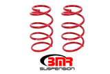 BMR 07-14 Shelby GT500 Front Drag Version Lowering Springs - Red - SP076R