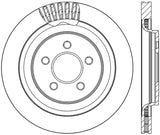 StopTech Slotted & Drilled Sport Brake Rotor - 2015 Ford Mustang GT - Rear Left - 127.61109L