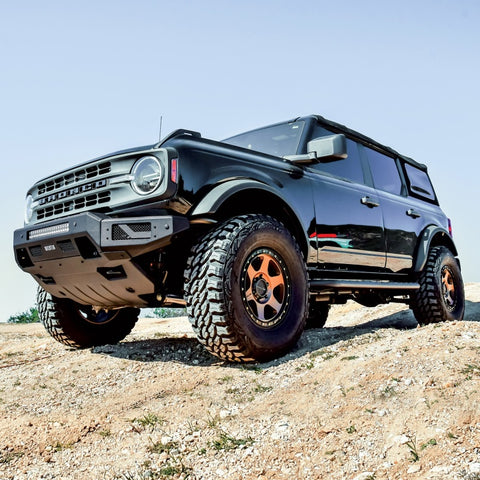 Westin 21-22 Ford Bronco Pro-Mod Front Bumper - Textured Black - 58-41255