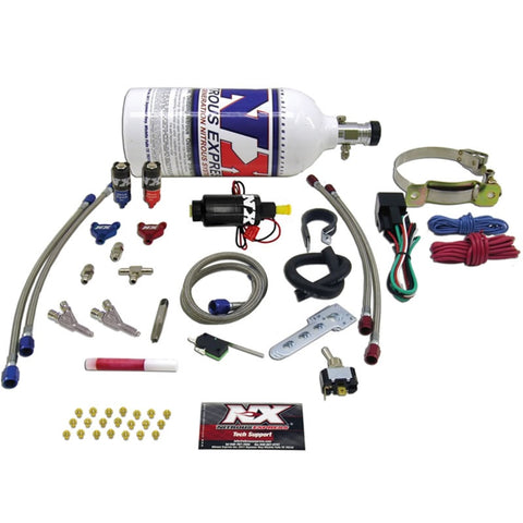 Nitrous Express 2 Cyl Vortech Nitrous Kit w/2.5lb Bottle - 60002BP