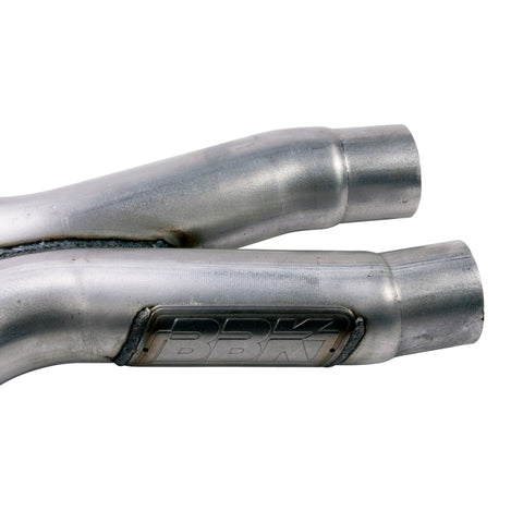 BBK 05-10 Mustang 4.6 Short Mid X Pipe With Catalytic Converters 2-3/4 For BBK Long Tube Headers - 1637