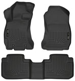 Husky Liners 14 Subaru Forester Weatherbeater Black Front & 2nd Seat Floor Liners - 99881