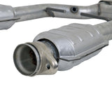 BBK 96-04 Mustang 4.6 GT / Cobra Short Mid H Pipe w Catalytic Converters 2-1/2 For Long Tube Headers - 1538