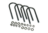 Superlift U-Bolt 4 Pack 5/8x4x10 Round w/ Hardware - 11704