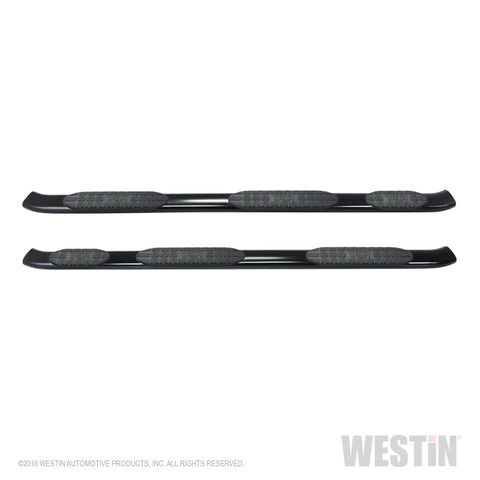 Westin 19-22 RAM 1500 Quad Cab 6.5ft Bed (Excl. Classic) PRO TRAXX 5 Oval W2W Nerf Step Bars - Blk - 21-534735