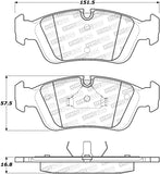 StopTech Street Brake Pads - Front - 308.05581