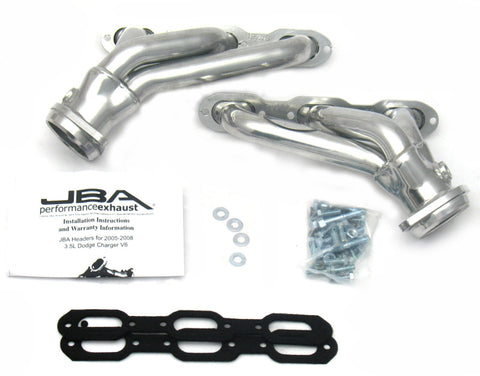 JBA 05-10 Chrysler 3.5L V6 1-5/8in Primary Silver Ctd Cat4Ward Header - 1920SJS