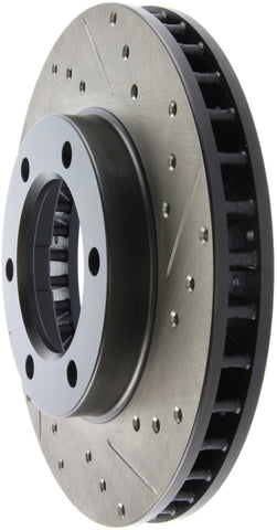 StopTech Slotted & Drilled Sport Brake Rotor - 127.68000L