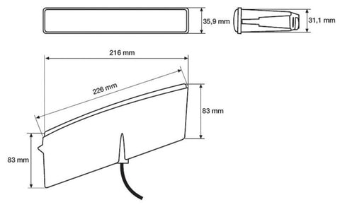 Hella LEDayLine Daytime Running Light Kit - 010043801