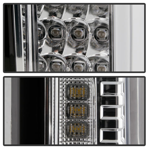 Spyder Chevy Silverado 19-20 (Do Not Fit Halogen Model) LED Tail Light - Chrome ALT-YD-CS19LED-C - 5087287