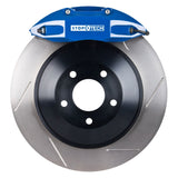 StopTech 99-05 VW Golf/GTi/Jetta Front BBK 1PC Touring 312/ST41 Blue Caliper 328x28 Slotted Rotor - 82.886.5100.21