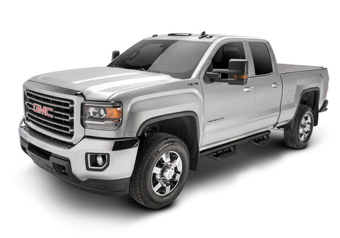 N-Fab Podium LG 07-13 Chevy-GMC 2500/3500 07-10 1500 Ext. Cab - Tex. Black - 3in - HPC0773QC-TX