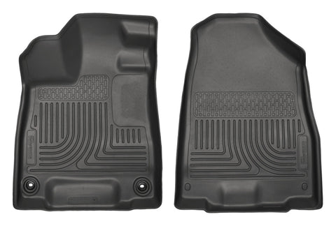 Husky Liners 2014 Acura MDX All Models Weatherbeater Black Front Floor Liners - 18401