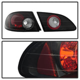 Spyder Toyota Corolla 98-02 Euro Style Tail Lights Black ALT-YD-TC98-BK - 5007476