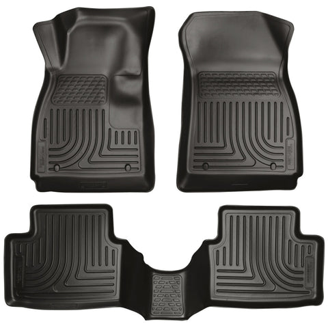 Husky Liners 14 Mazda 6 Touring/Grand Touring/Sport Weatherbeater Black Front & 2nd Seat Floor Liner - 99791