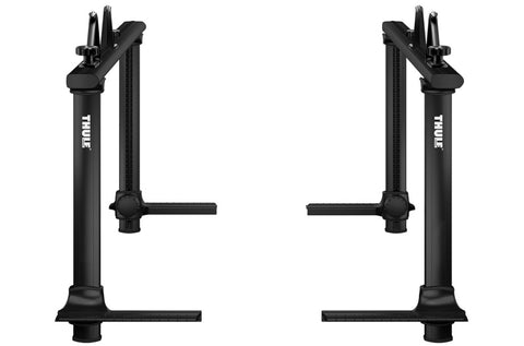 Thule Xsporter Pro Multi-Height Aluminum Truck Rack w/Load Stops & Locks - Black - 500XTB