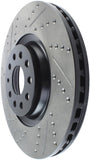 StopTech Slotted & Drilled Sport Brake Rotor - 127.33144R