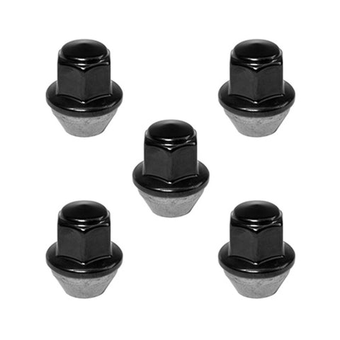 Ford Racing 15-17 Mustang Black Lug Nut Kit (5 Lug Nuts) - M-1012-MB