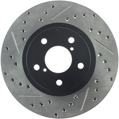 StopTech Slotted & Drilled Sport Brake Rotor - 127.47012R