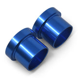 Russell Performance -4 AN Tube Sleeve 1/4inin dia. (Blue) (6 pcs.) - 660640