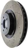 StopTech Cross Drilled Sport Brake Rotor - 2015 Ford Mustang w/ Brembo - Front Right - 128.61116R