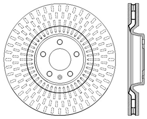 StopTech Slotted Sport Brake Rotor - 126.33134SL