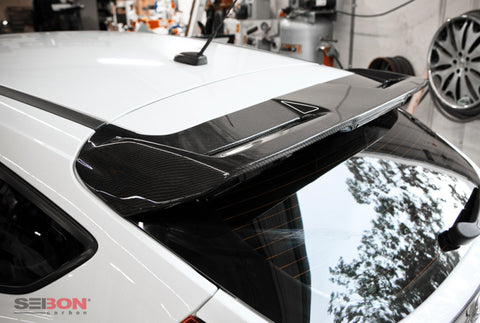 Seibon 12-13 Ford Focus OEM Style Carbon Fiber Rear Spoiler - RS1213FDFO-OE