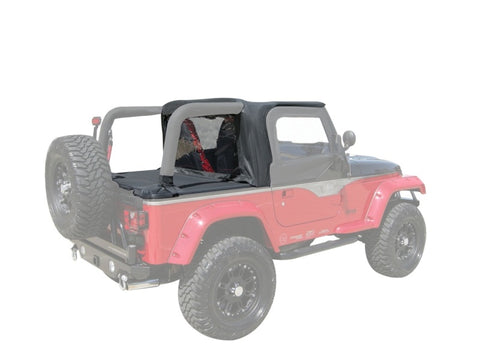 Rampage 1997-2002 Jeep Wrangler(TJ) Cab Soft Top And Tonneau Cover - Black Denim - 994015