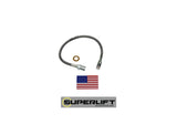 Superlift 71-87 GM Pickup/71-91 Blazer/Suburban w/ 4-6in Lift Kit (Single) Bullet Proof Brake Hose - 91335