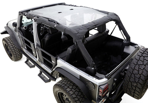 Rampage 2007-2018 Jeep Wrangler(JK) 2-Door California Extended Brief - Black - 90635