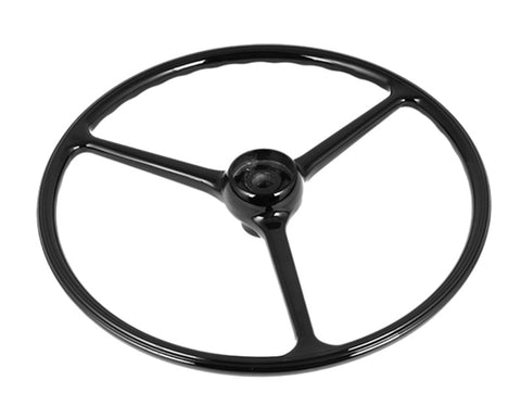 Omix Steering Wheel Black 64-75 Jeep CJ Models - 18031.04