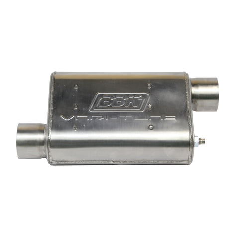 BBK VariTune Adjustable Performance Muffler 3.0 in. Offset/Offset Stainless Steel - 31035