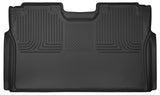 Husky Liners 15-23 Ford F-150 SuperCrew Cab WeatherBeater Black 2nd Seat Floor Liner - 19371