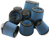 Injen AMSOIL Ea Nanofiber Dry Air Filter - 3 Filter 5 Base / 4 7/8 Tall / 4 Top - X-1020-BB