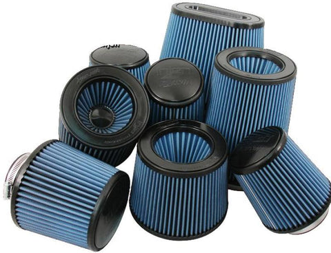 Injen AMSOIL Ea Nanofiber Dry Air Filter - 4.50 Filter 6.75 Base / 5 Tall / 5 Top - X-1018-BB