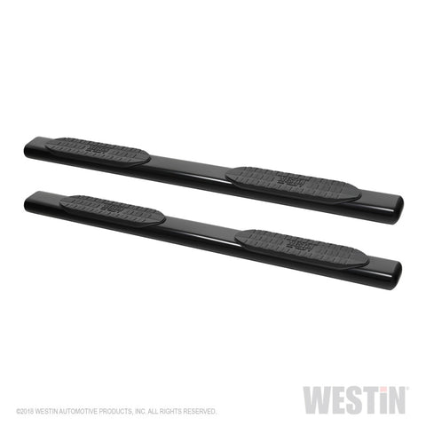 Westin 19-22 RAM 1500 Quad Cab (Excl. Classic) PRO TRAXX 6 Oval Nerf Step Bars - Blk - 21-64095